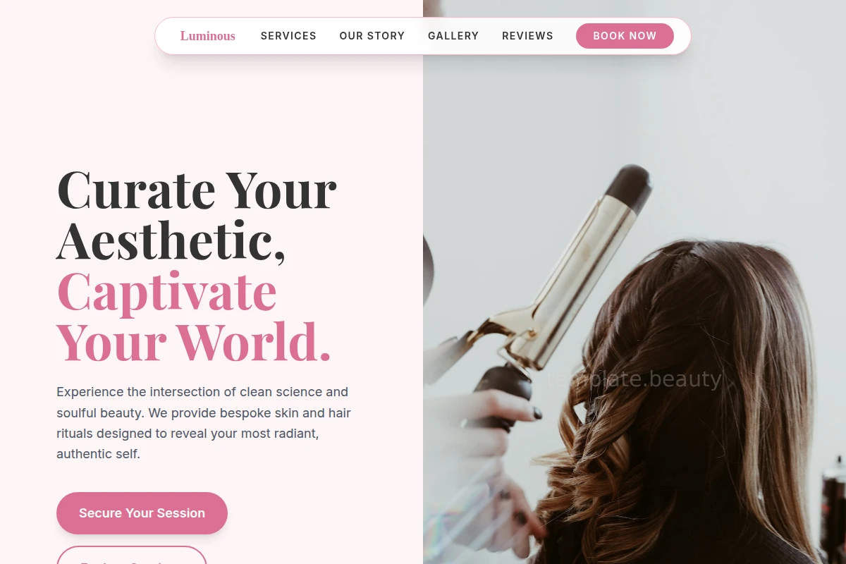Clean Beauty Salon