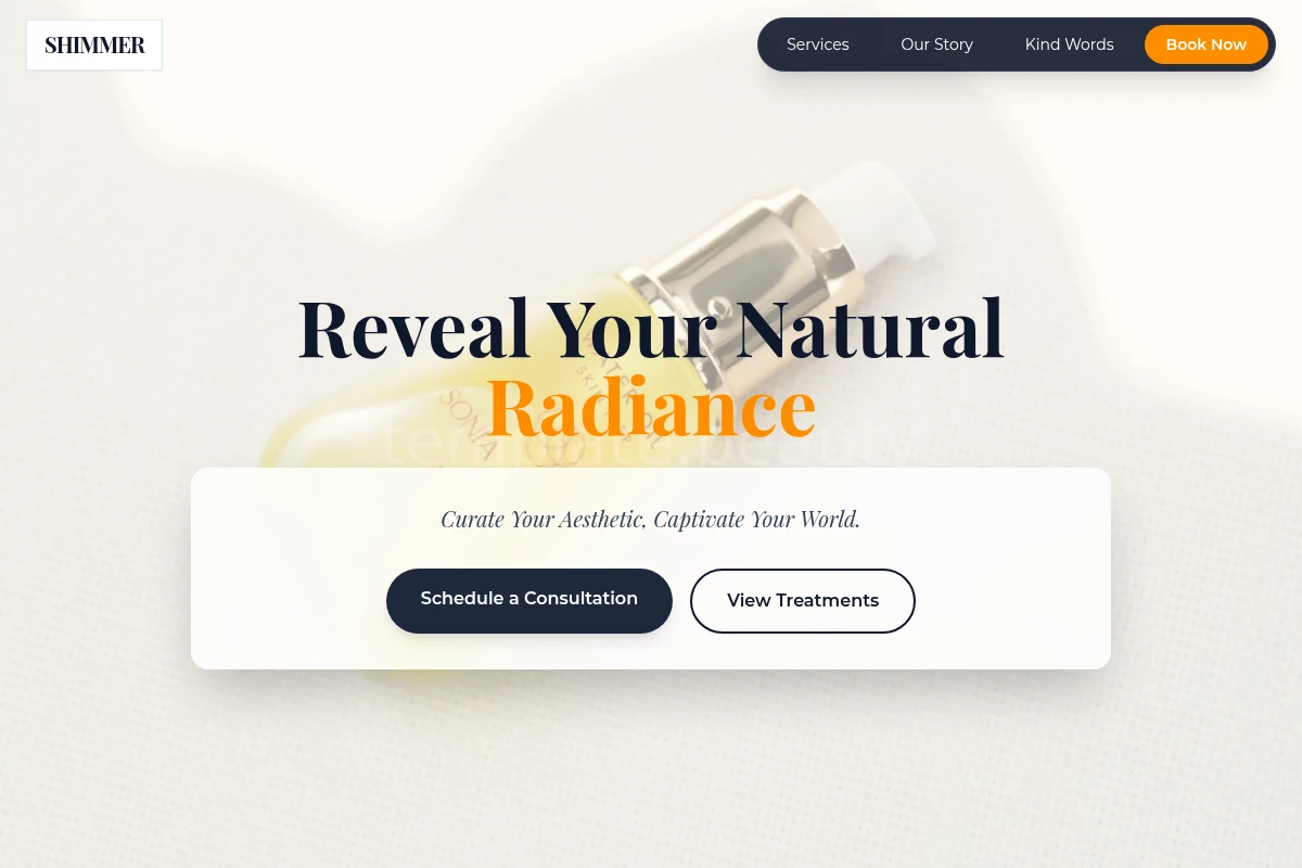 Shimmer Esthetician