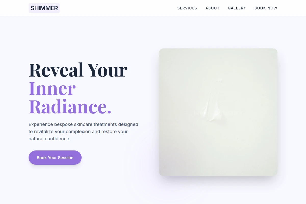 Shimmer Esthetician