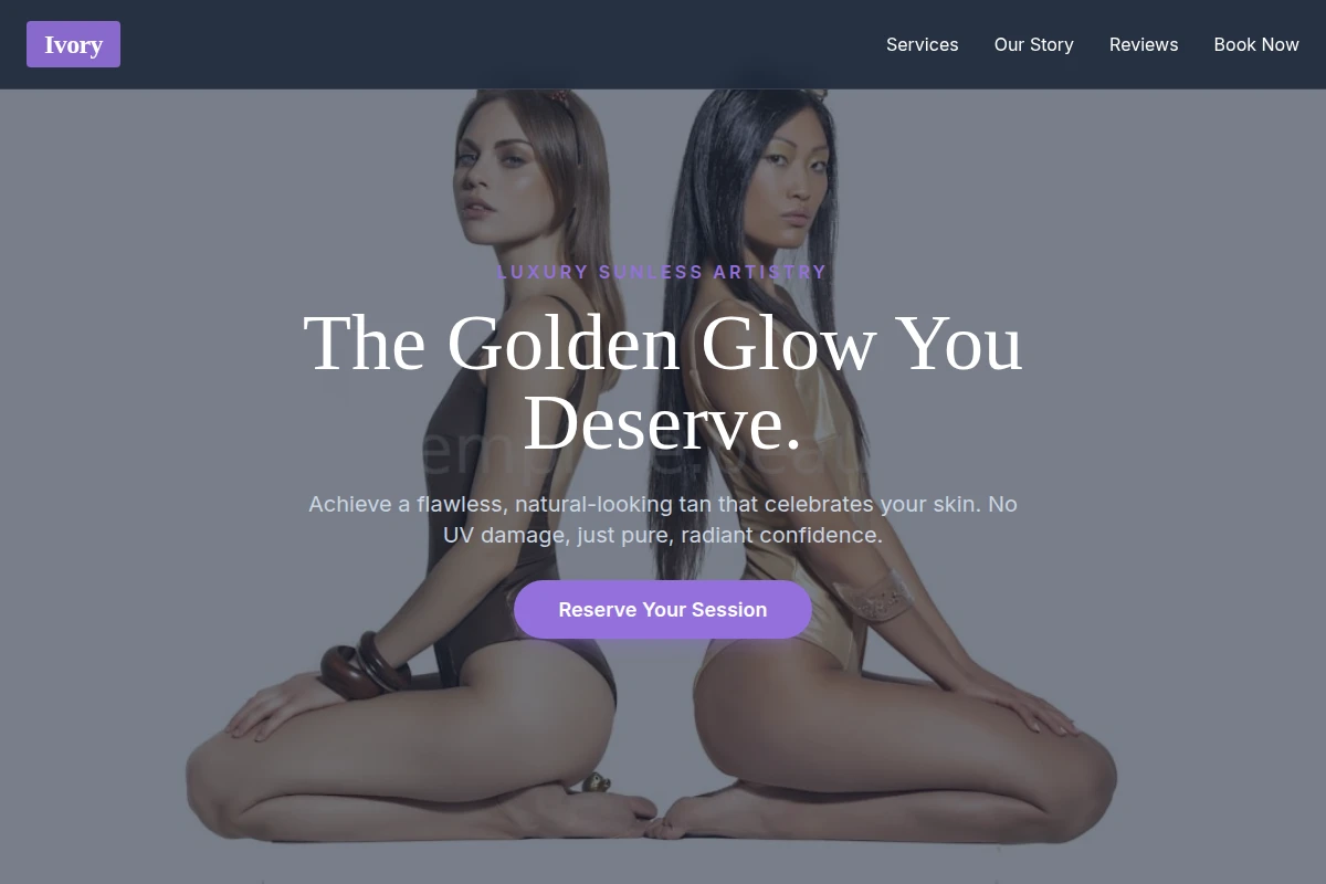 Ivory Spray Tan