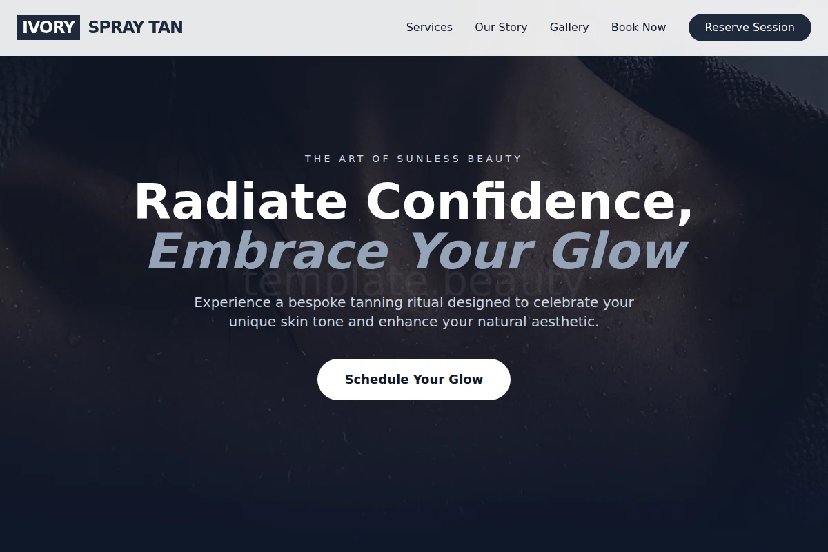 Ivory Spray Tan