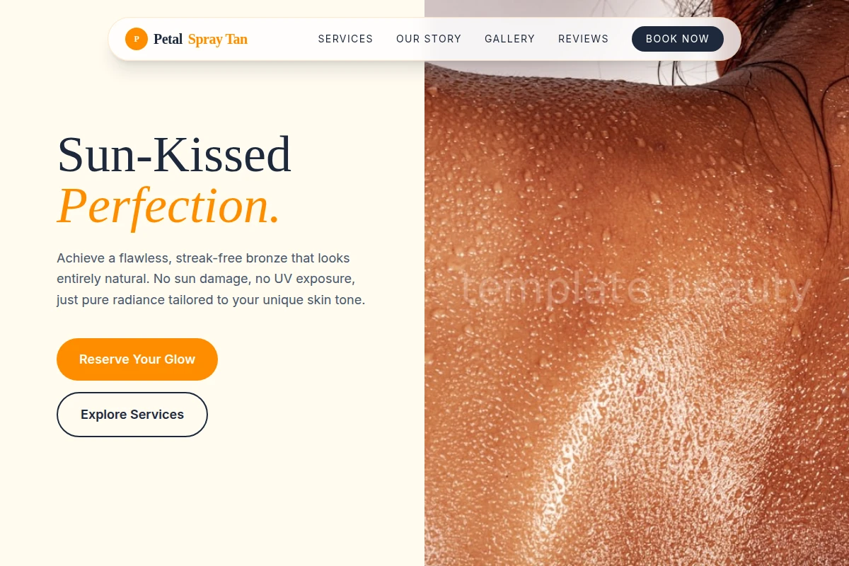 Petal Spray Tan