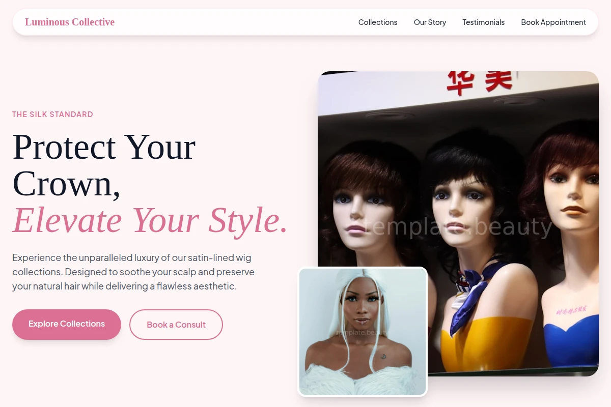 Satin Wig